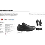 Salomon Sense Ride SR Leather, Black